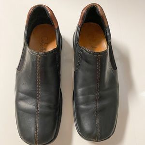 Cole Haan black leather slip on loafer sz 9